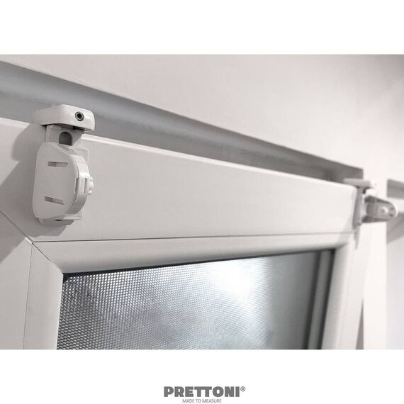 Set Cleme De Prindere Universale Pentru Rulouri, metalic, alb, 2 buc