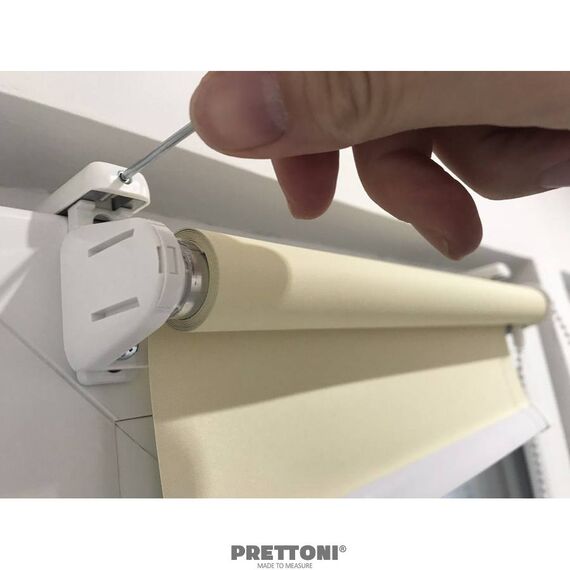 Set Cleme De Prindere Universale Pentru Rulouri, metalic, alb, 2 buc
